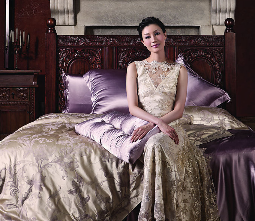 李嘉欣代言罗莱家纺家居照